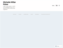 Tablet Screenshot of michellemillarfisher.com